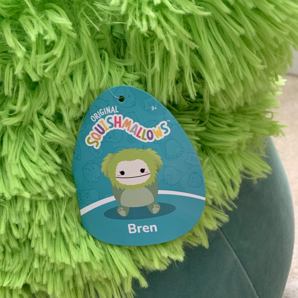 Squishmallows  Yeti  - “Bren” - 16 inches tall. Sooo cute and lovable!! - Picture 3 of 4